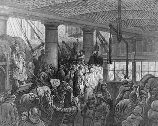 Een straat aan de rivier, uit 